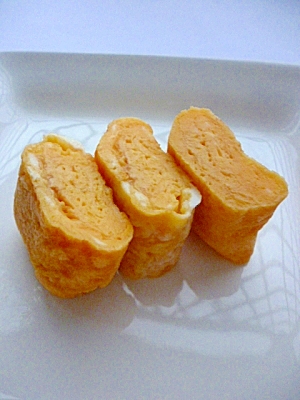 卵と砂糖だけの甘~い卵焼き♬