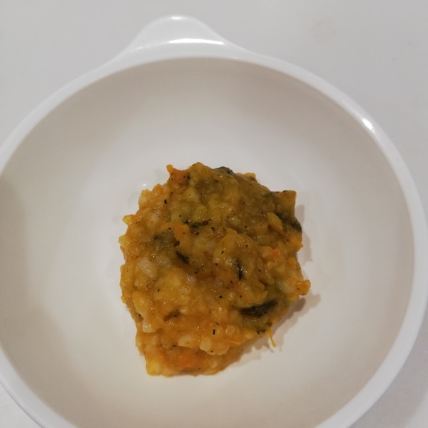 離乳食中期 冷凍栗かぼちゃでおかゆ レシピ 作り方 By ぽんこ 楽天レシピ 離乳食中期 冷凍栗かぼちゃでおかゆ レシピ 作り方 By ぽんこ 楽天レシピ