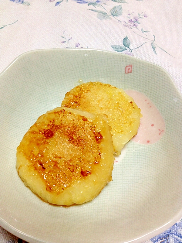 明太子とマヨネーズの芋もち