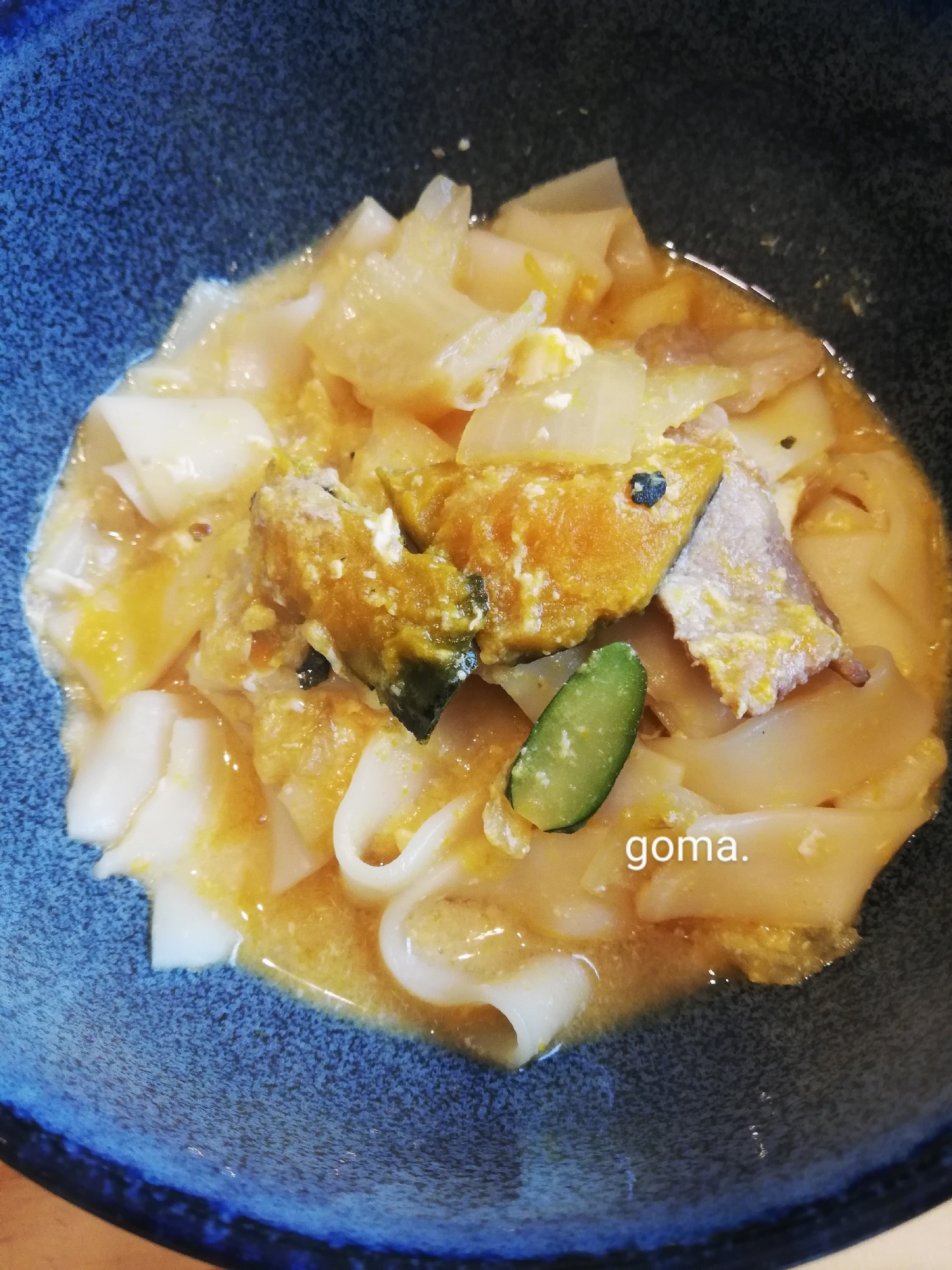 ひらひらうどんのほうとう風