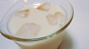 晩酌☆お手軽豆乳ハイ