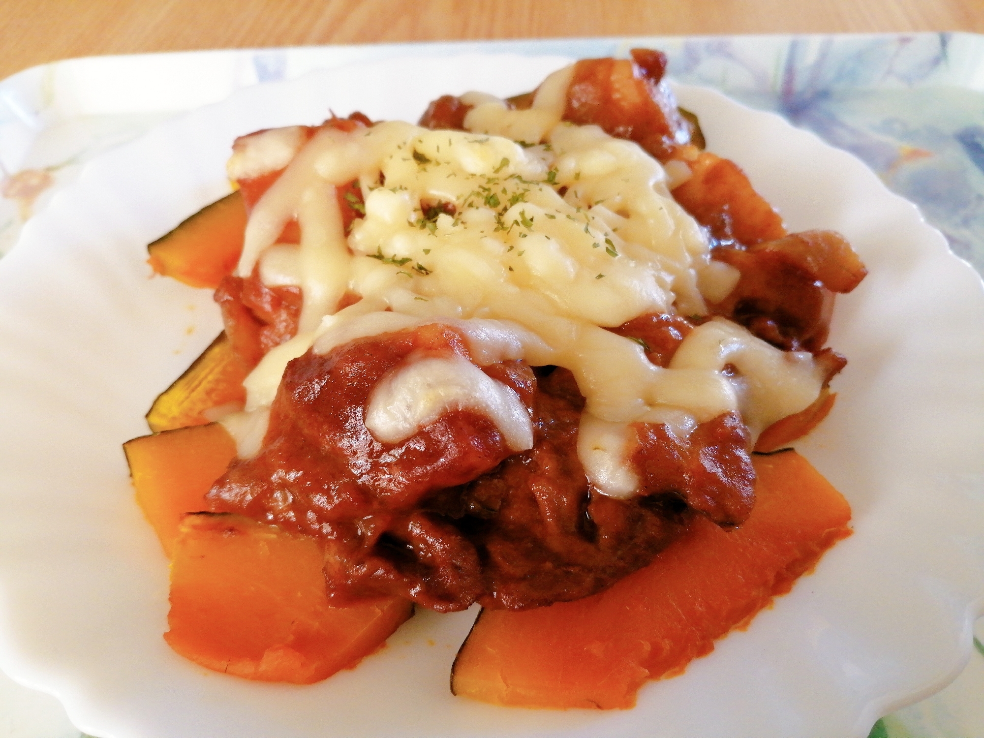 リメイク かぼちゃのビーフシチューチーズ焼き レシピ 作り方 By はじゃじゃ 楽天レシピ