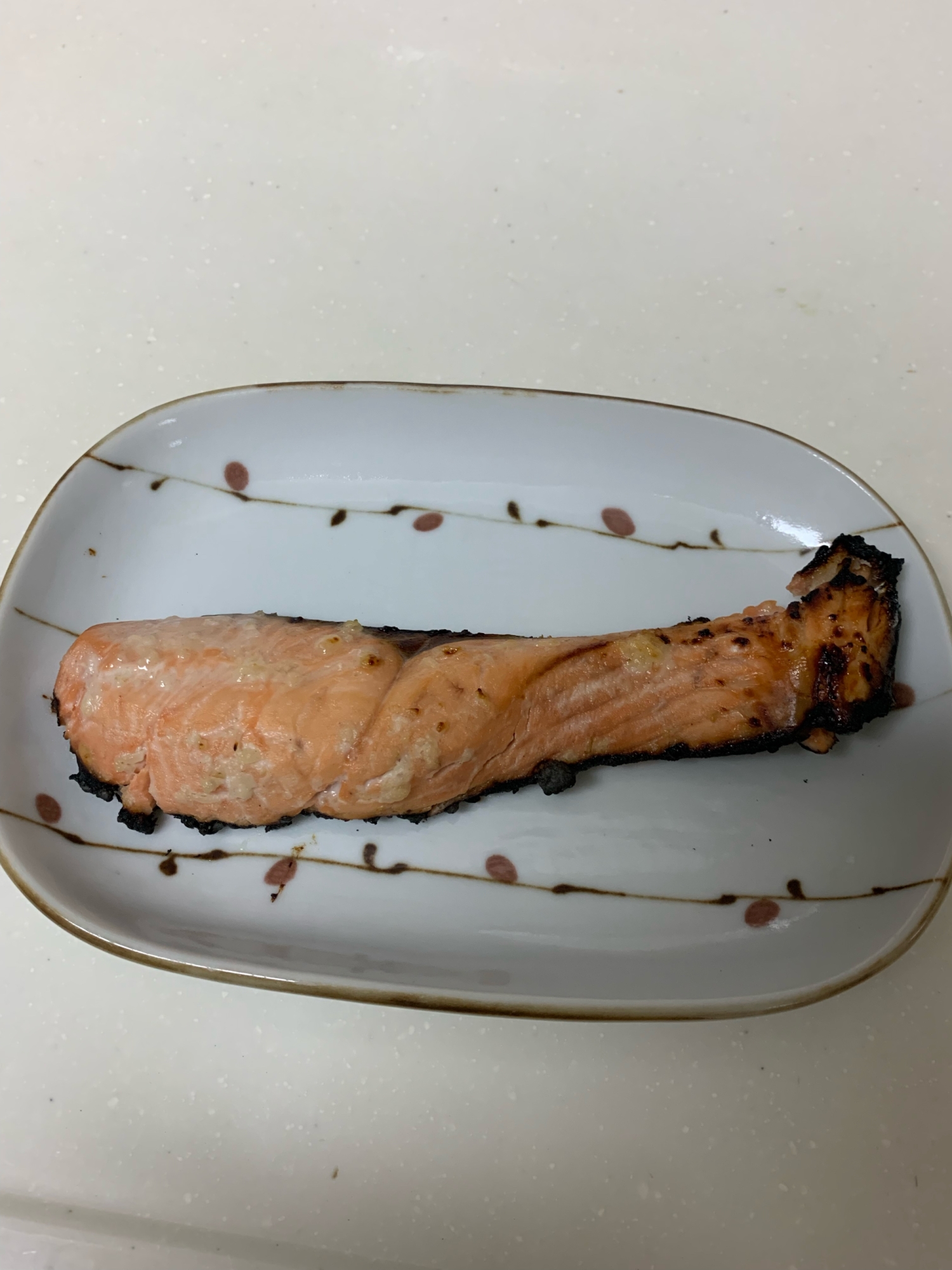 さっぱり　秋鮭の塩麹焼き