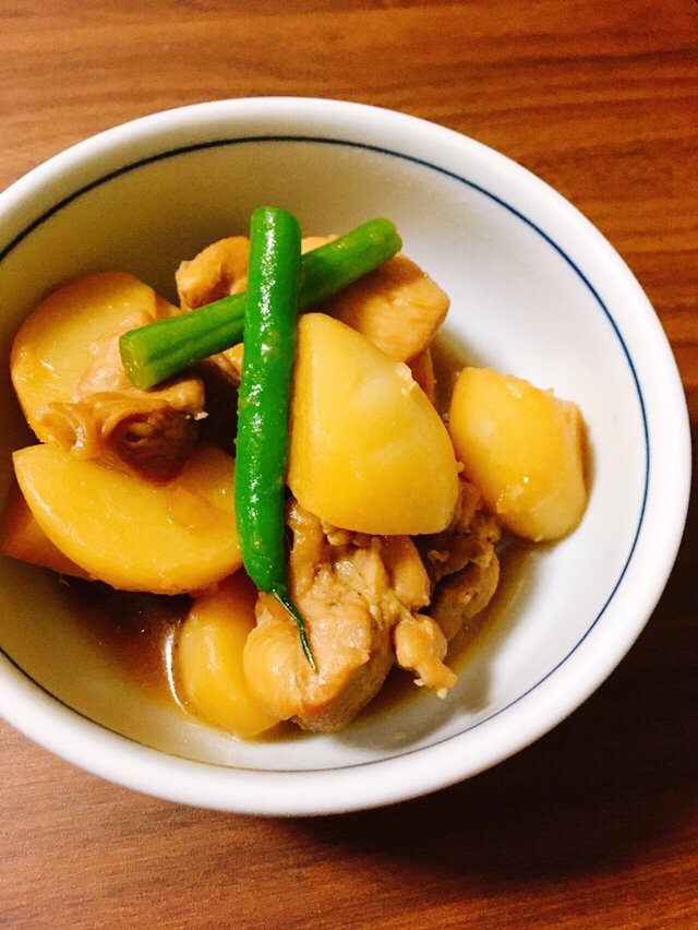 かぶと鶏肉の炒め煮