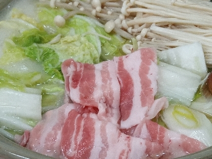 ストウブで☆野菜たっぷり豚しゃぶ鍋