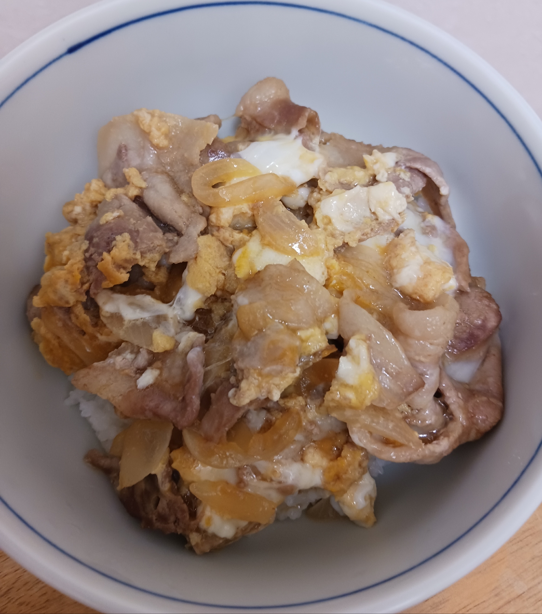 豚とじ丼