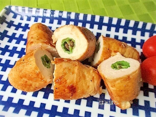 ししとうの鷄ささみ巻き レシピ・作り方 by はぁぽじ - 楽天レシピ