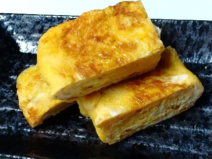 昔なつかしい 甘い玉子焼き