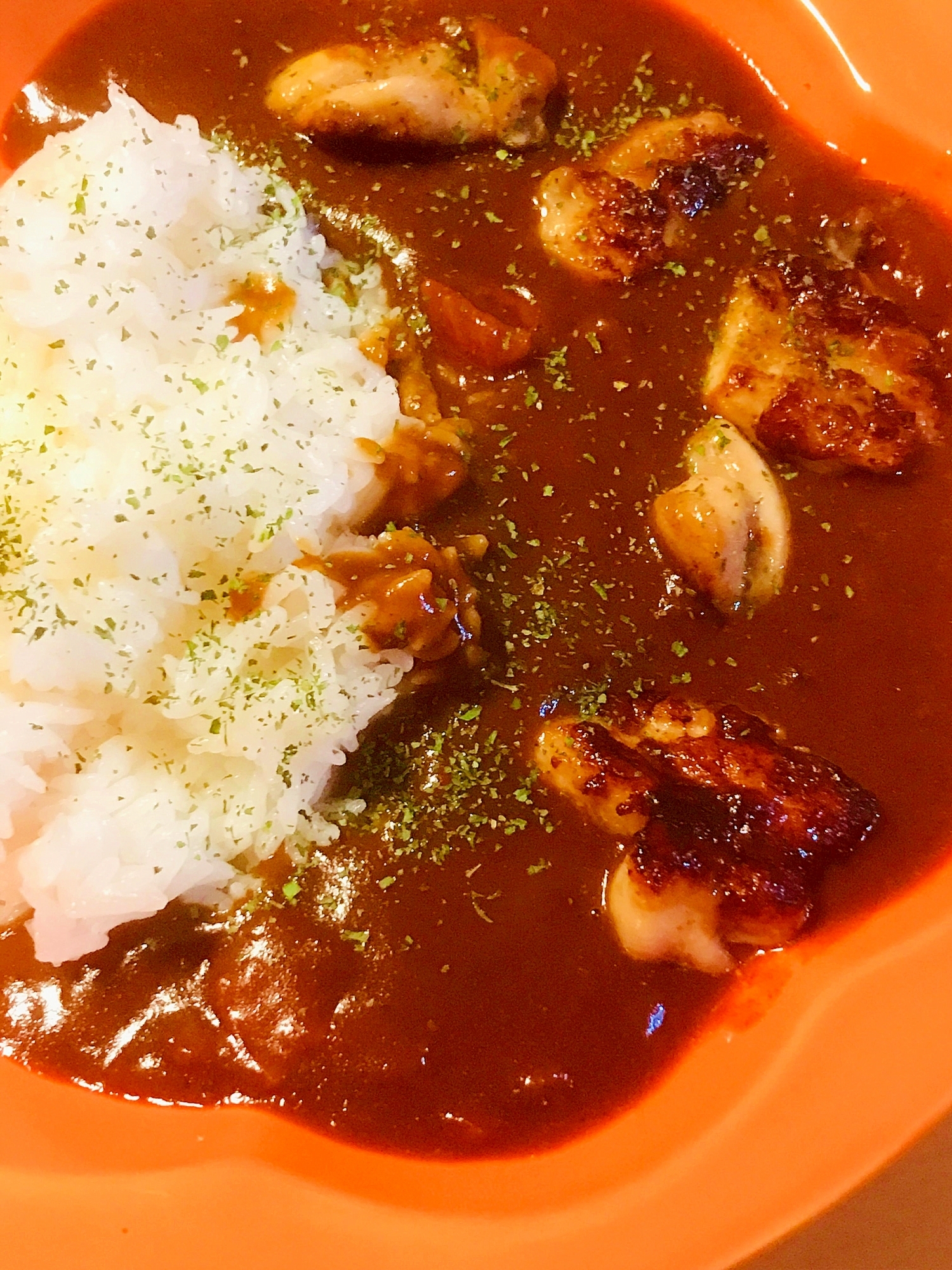 レトルトカレー●トマト缶プラスでハヤシ風アレンジ