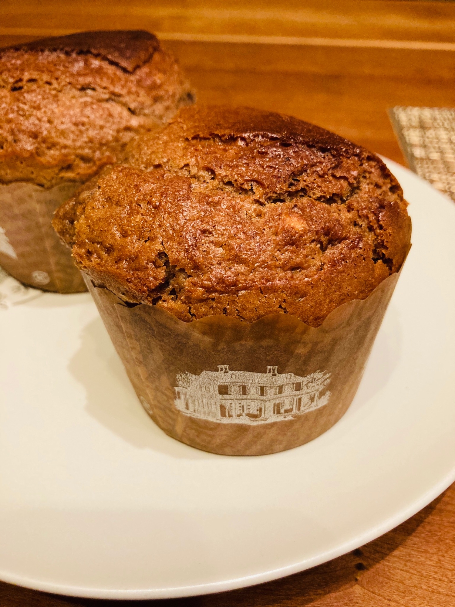 ホットケーキミックスで♪アーモンドココアマフィン