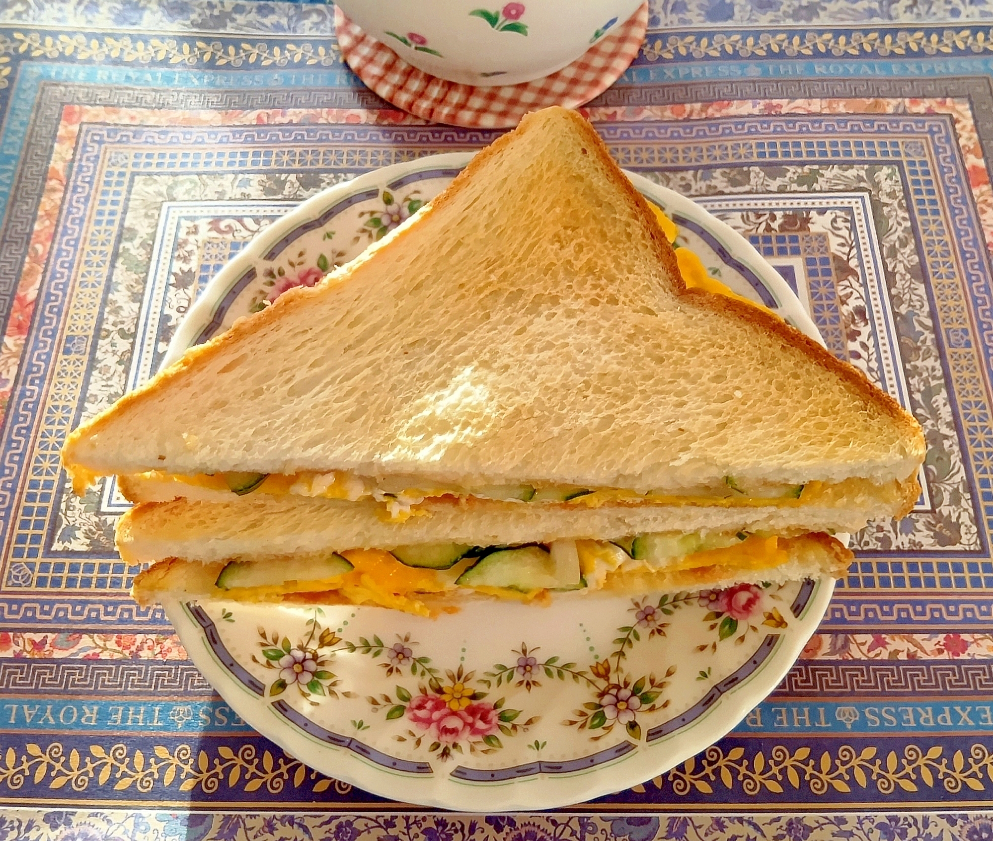 たまごトーストサンドその2