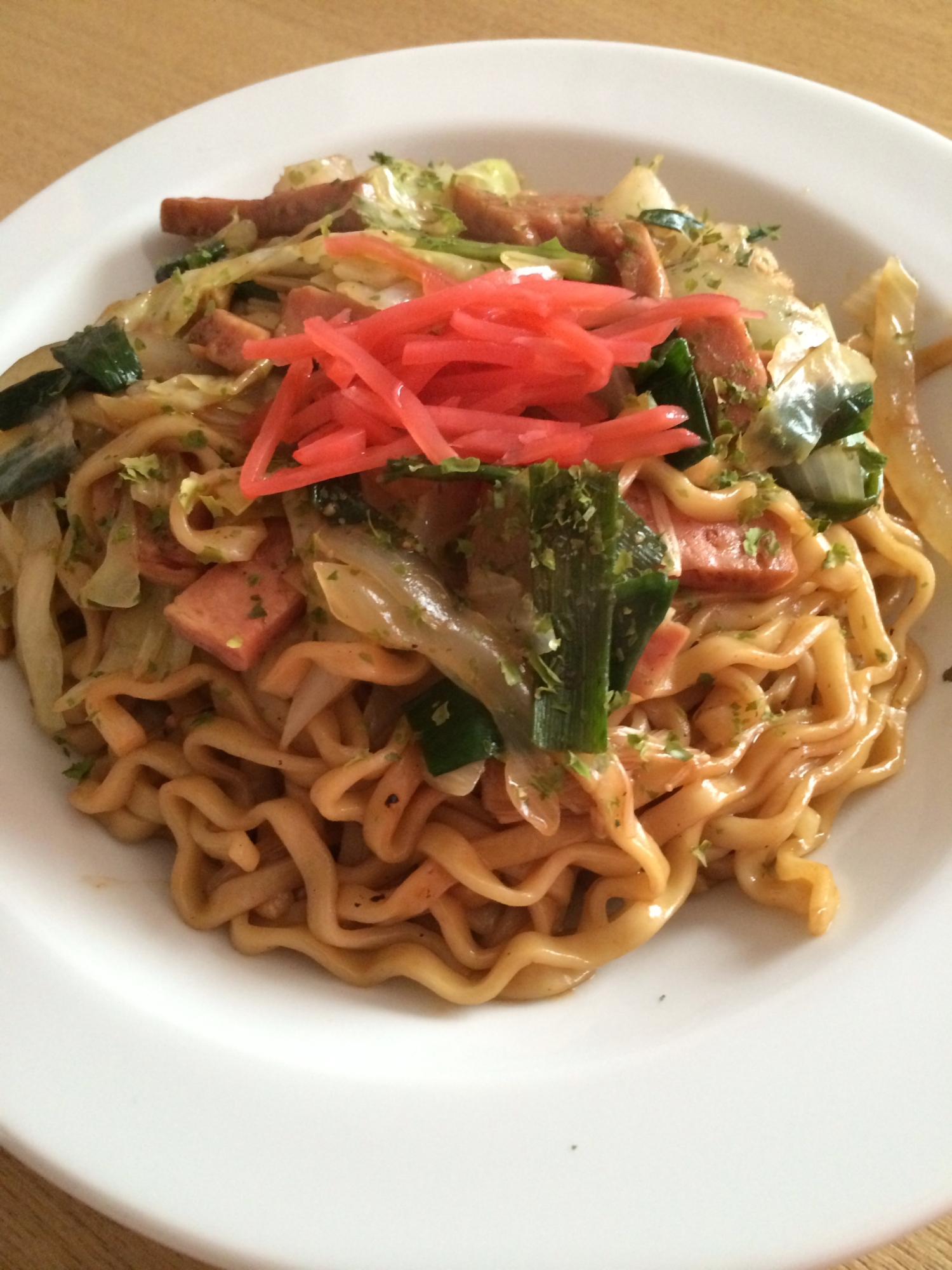 沖縄そばde焼きそば レシピ 作り方 By きよ8021 楽天レシピ