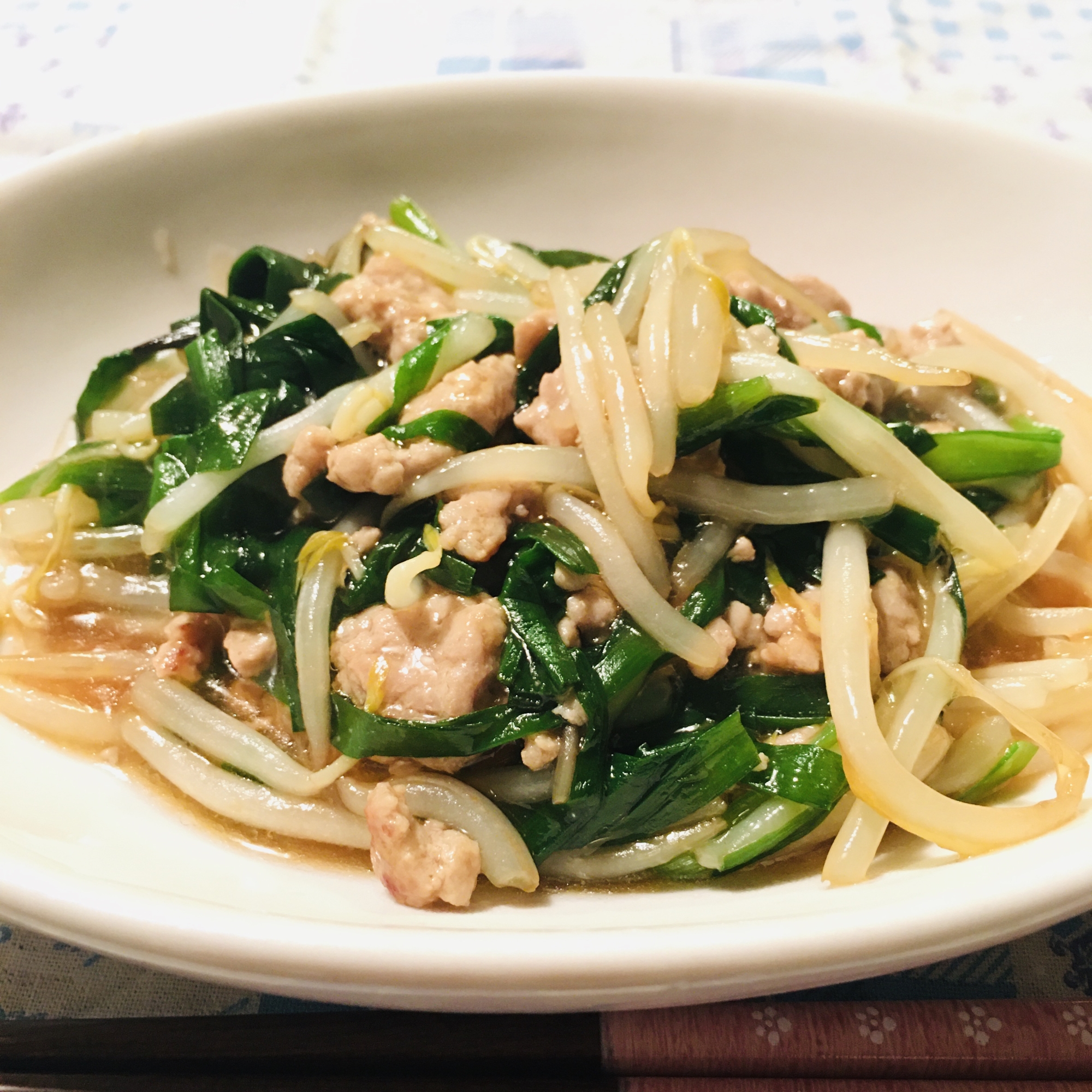 ひき肉 ニラ もやし の生姜あんかけ レシピ 作り方 By まゆもかちん 楽天レシピ ひき肉 ニラ もやし の生姜あんかけ レシピ 作り方 By まゆもかちん 楽天レシピ