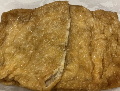 きつねうどんの油揚げ