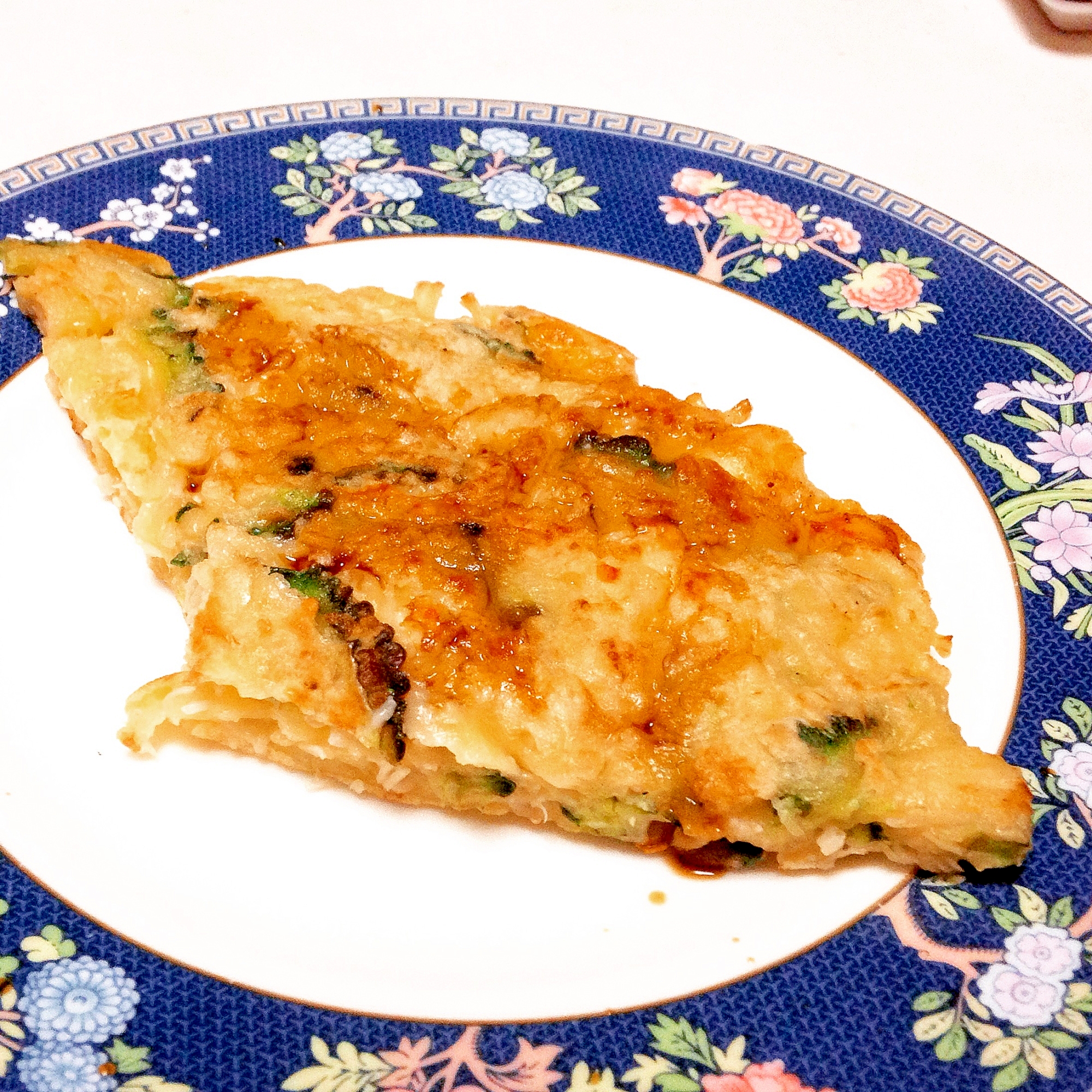 ゴーヤーのちぢみ チーズ入り