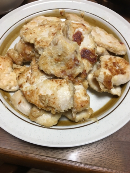 鶏むね肉の漬け込み照り焼き風★