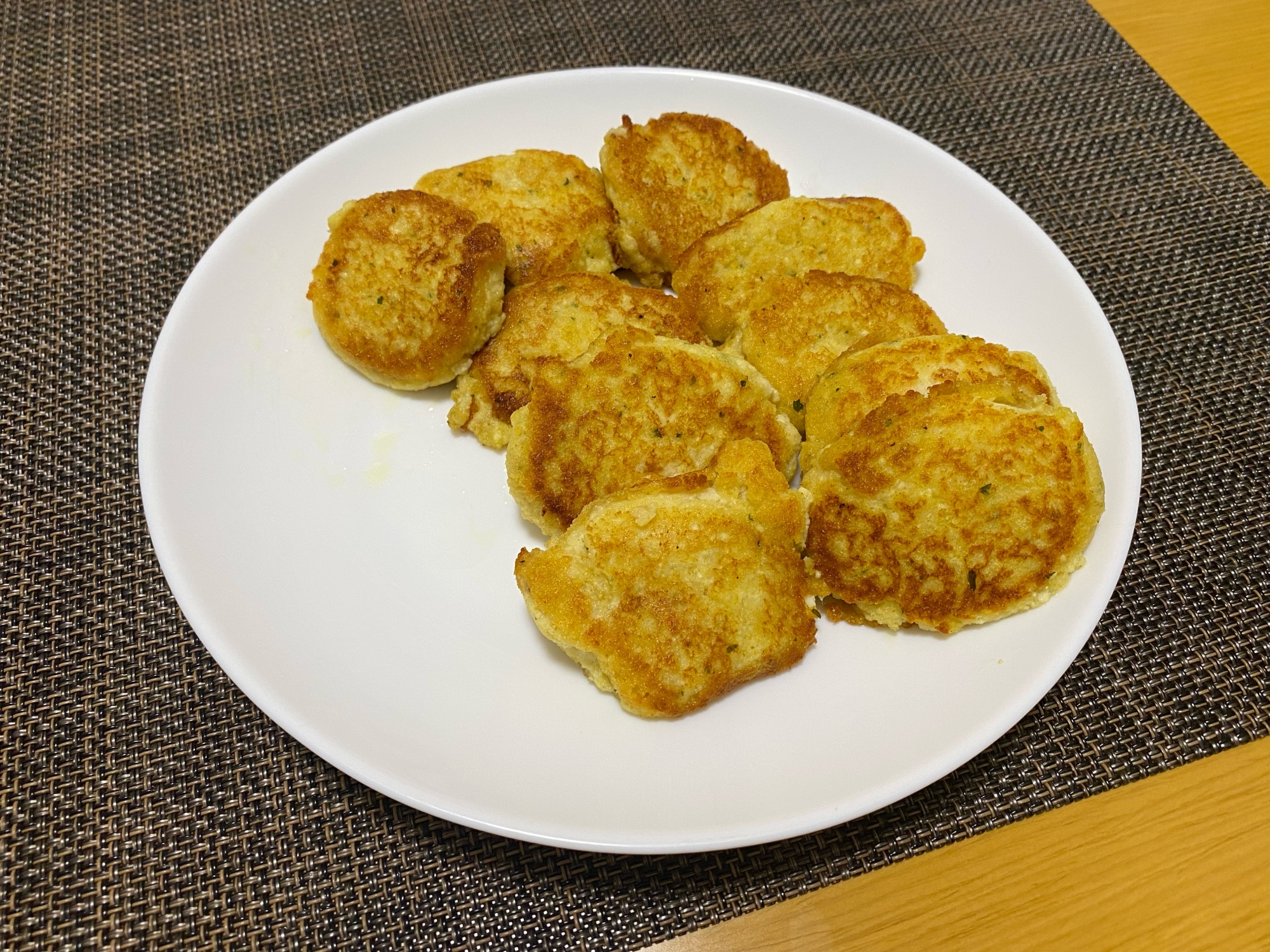 豆腐とおからのふわふわ焼き