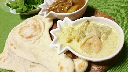 グリーンカレーと一緒に(^.^)美味しかったですよ〜♪