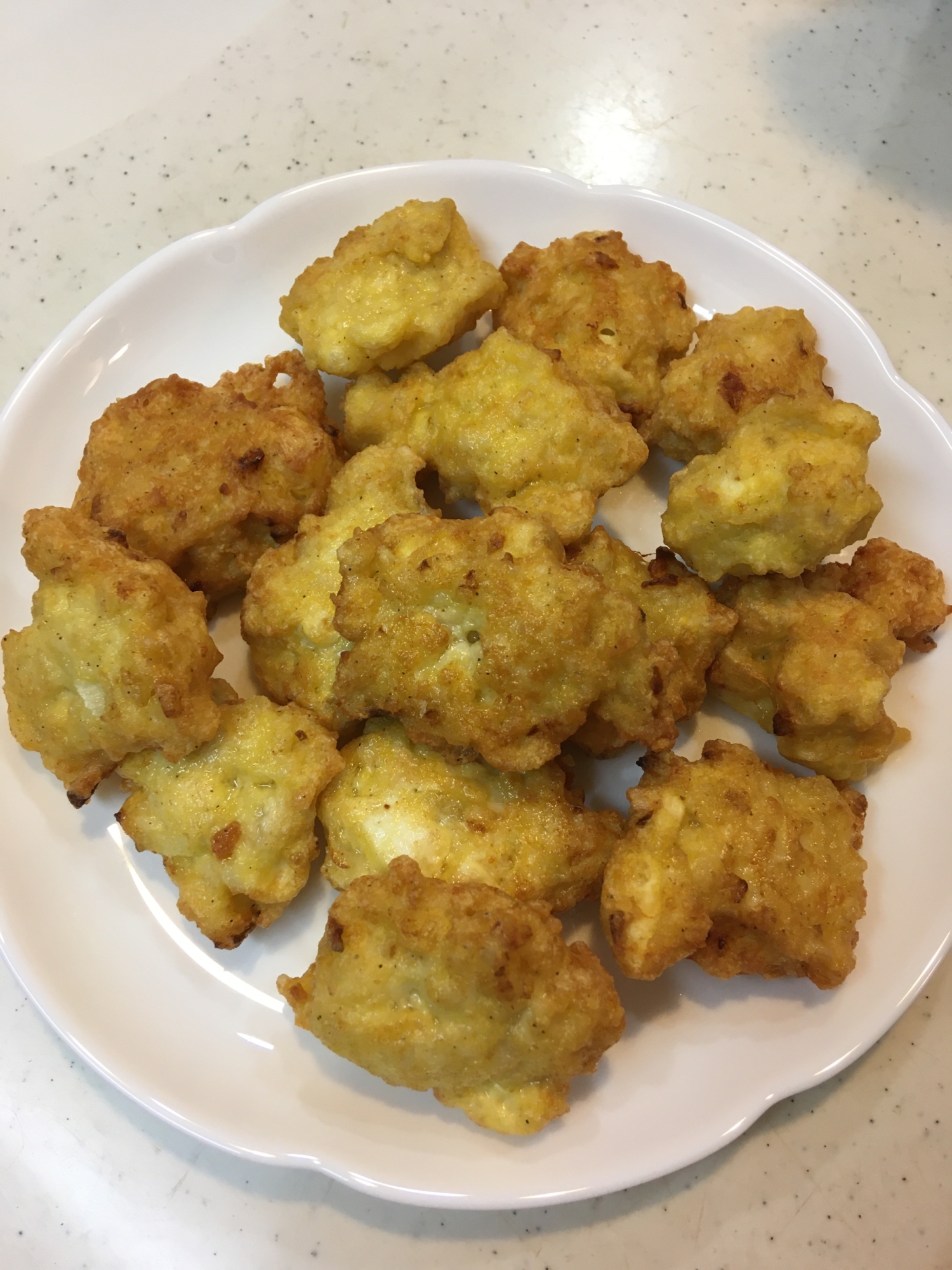 豆腐でヘルシーチキンナゲット❗️