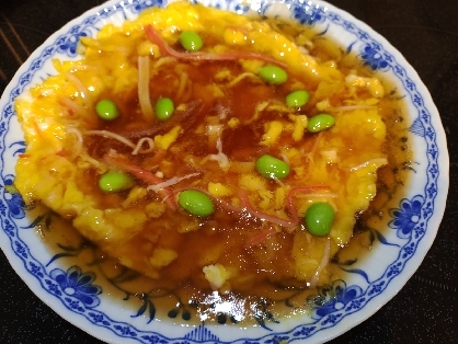 初めて天津飯作りましたが、簡単で美味しかったです。