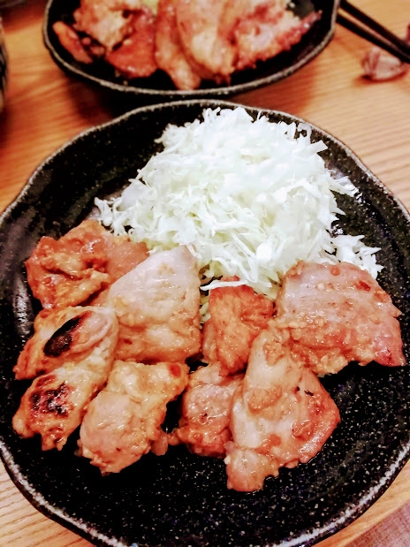 豚肩ロースの塩麹焼き