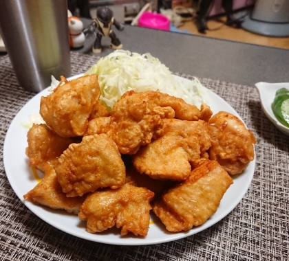 今日のお弁当にも！！ささみで塩麹唐揚げ