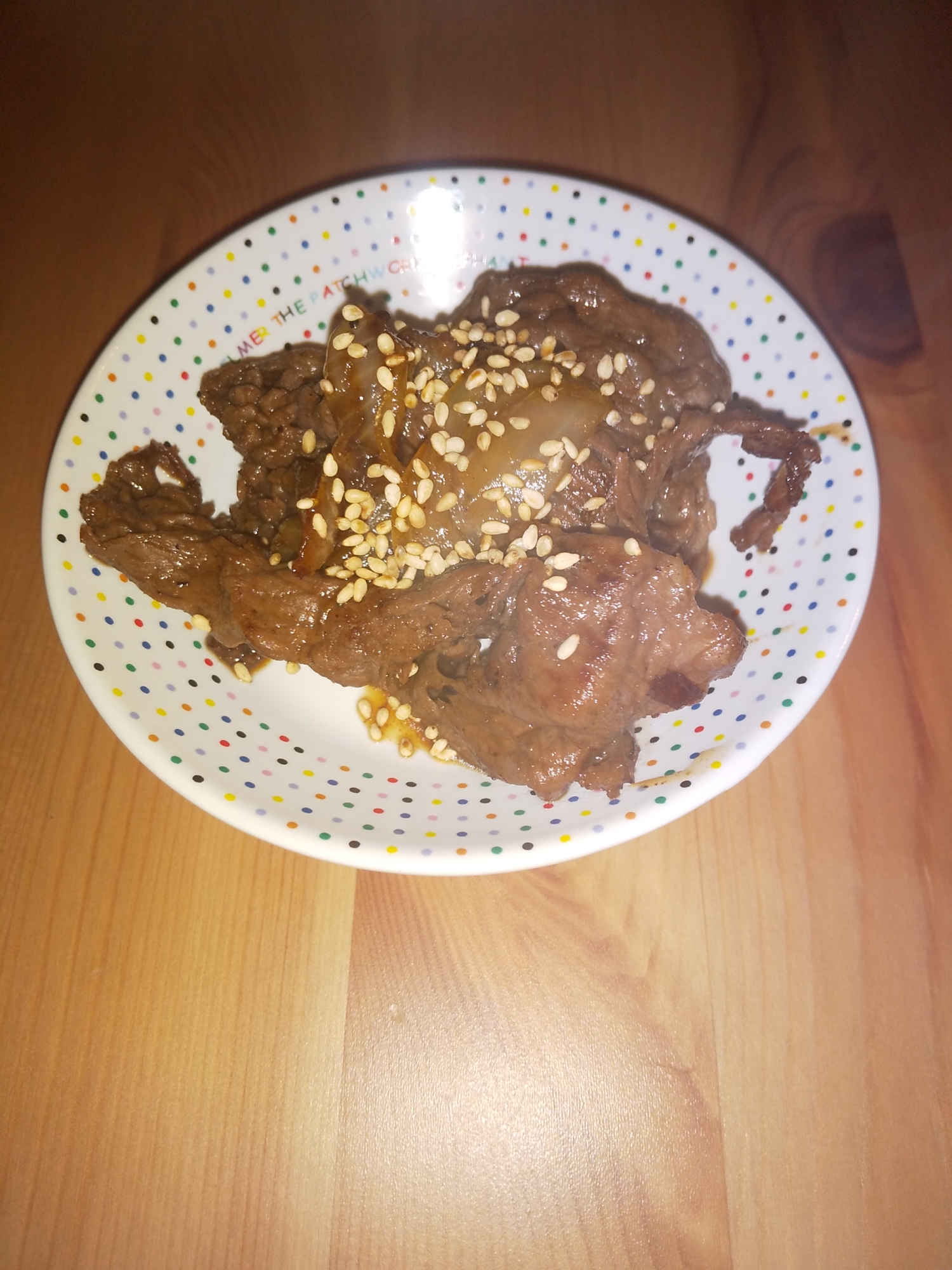 お弁当に！牛肉のさっぱり焼き