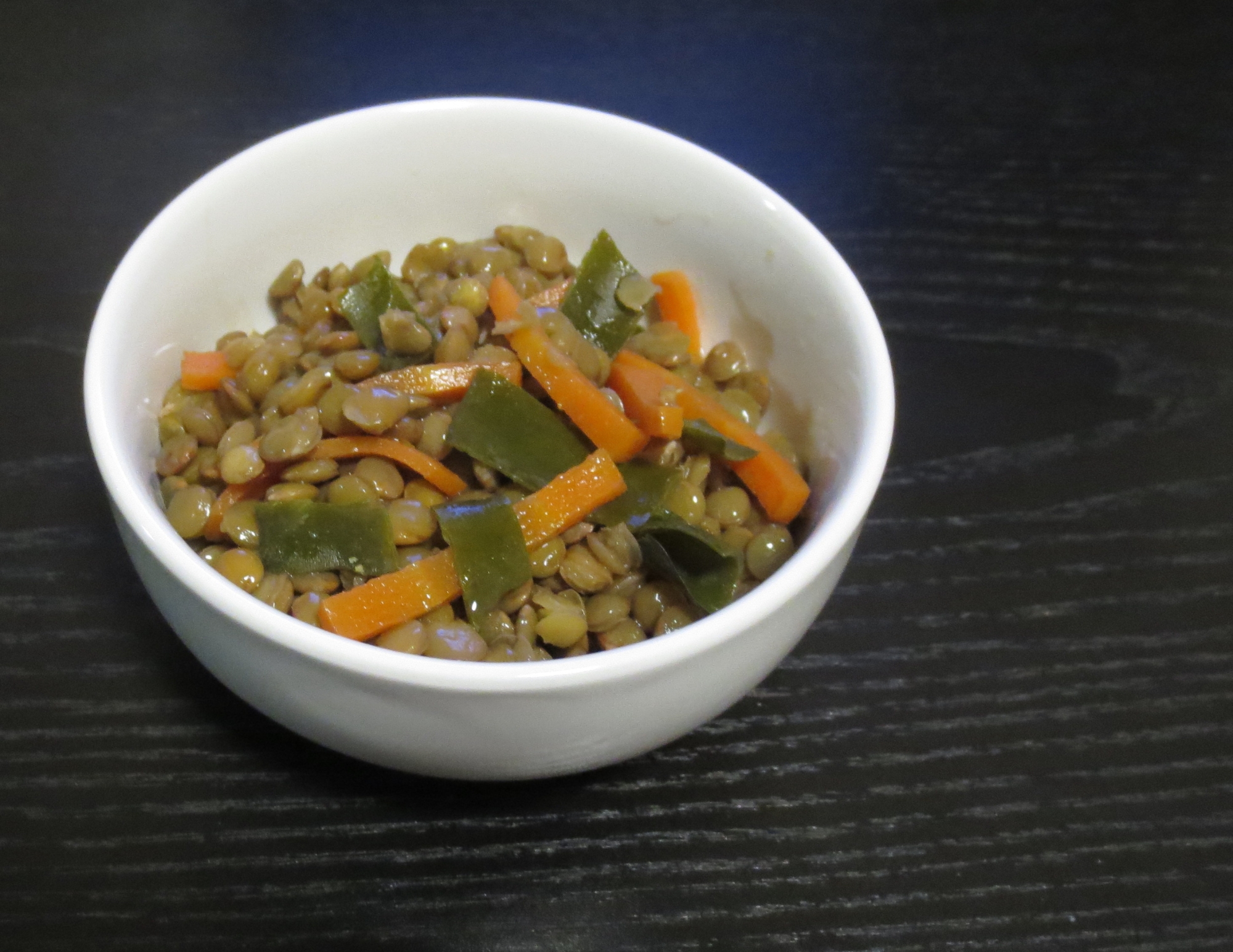 レンズ豆の昆布煮