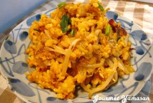 酸っぱくなったキムチで キムチ納豆チャーハン レシピ 作り方 By グルヤマ 楽天レシピ