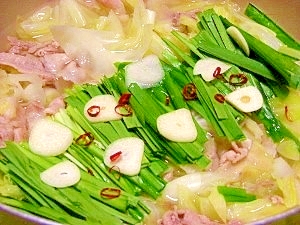 キャベツと豚肉のニンニク鍋 レシピ 作り方 By ブルーボリジ 楽天レシピ