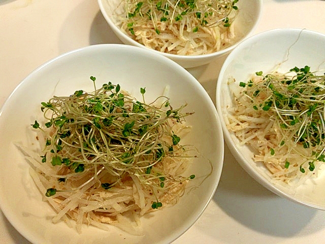 ヘルシー 大根と鶏胸肉のサラダ レシピ 作り方 By アボカドプリン 楽天レシピ