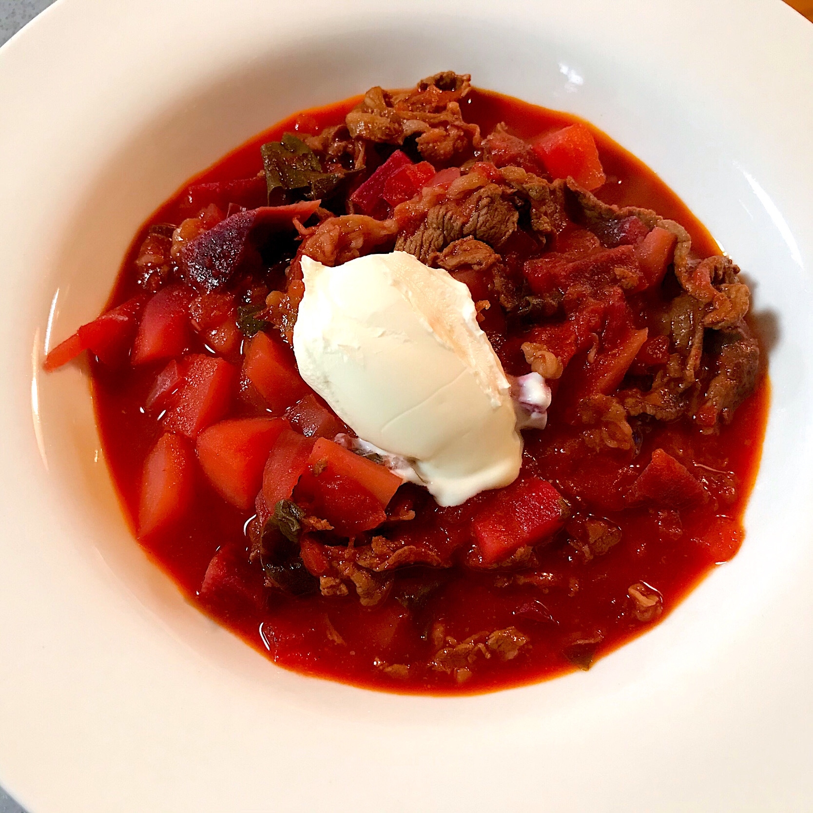 ボルシチ*赤いスープ