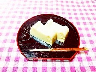 ハロウィンにも オレンジジュースの豆乳寒天 レシピ 作り方 By 仄香 楽天レシピ