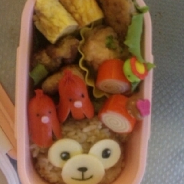 Duffy ダッフィーのキャラ弁 簡単 レシピ 作り方 By たかマリン 楽天レシピ Duffy ダッフィーのキャラ弁 簡単 レシピ 作り方 By たかマリン 楽天レシピ