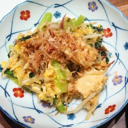 サッと作れて、ご飯もお酒もすすむお味でした！小松菜をたくさん食べられました♪