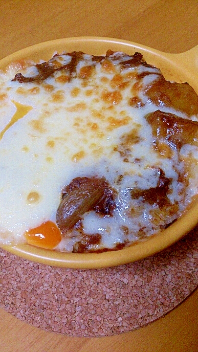 残りビーフシチューでリメイクドリア