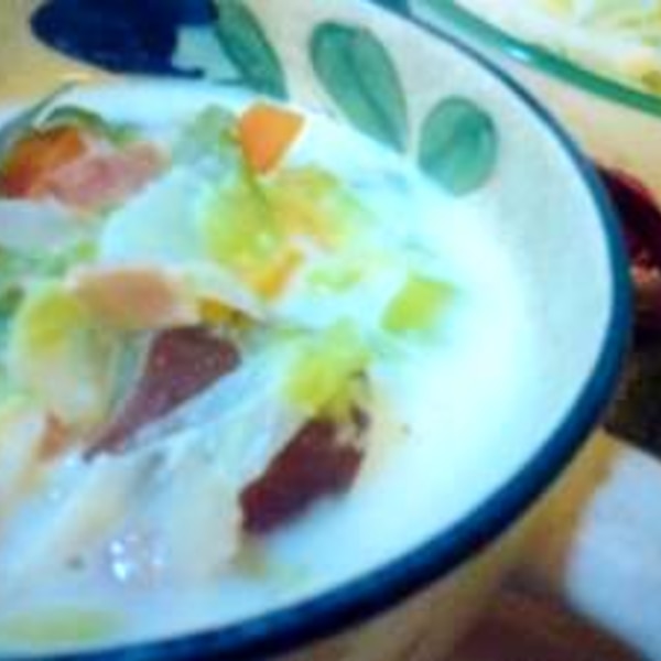 鍋の残り材料で簡単牛乳スープ レシピ 作り方 By Kinbee 楽天レシピ 鍋の残り材料で簡単牛乳スープ レシピ 作り方 By Kinbee 楽天レシピ