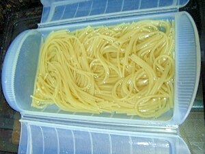 早くてエコ！ルクエで茹でるパスタ