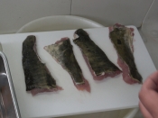 サクサク衣で鯰 ナマズ の唐揚げ レシピ 作り方 By Chika 釣るんじゃけぇ 楽天レシピ