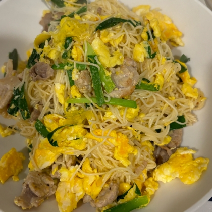 くっつかない♪我が家の“そうめんチャンプルー”