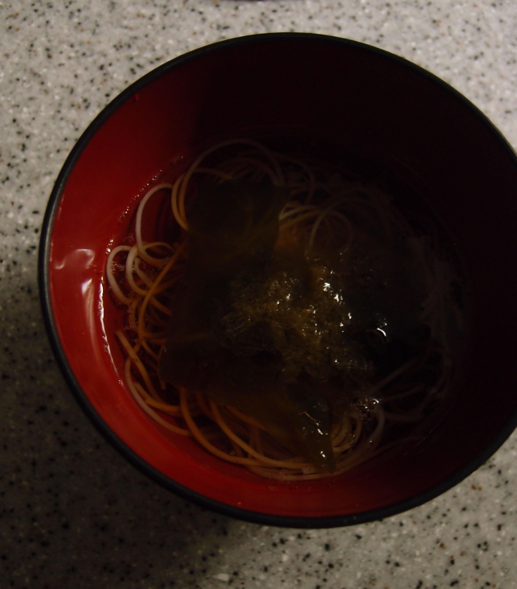 わかめととろろ昆布のにゅうめん