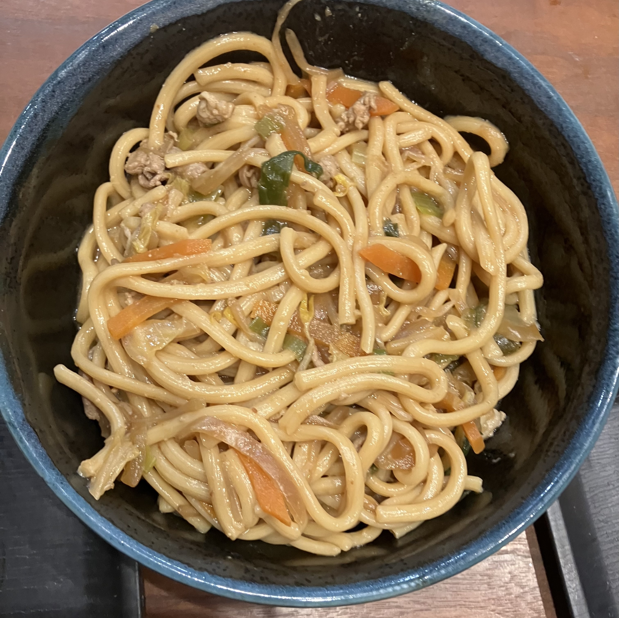 味噌うどん焼き！