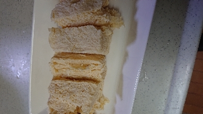 まるで湯葉？冷凍豆腐のお刺身