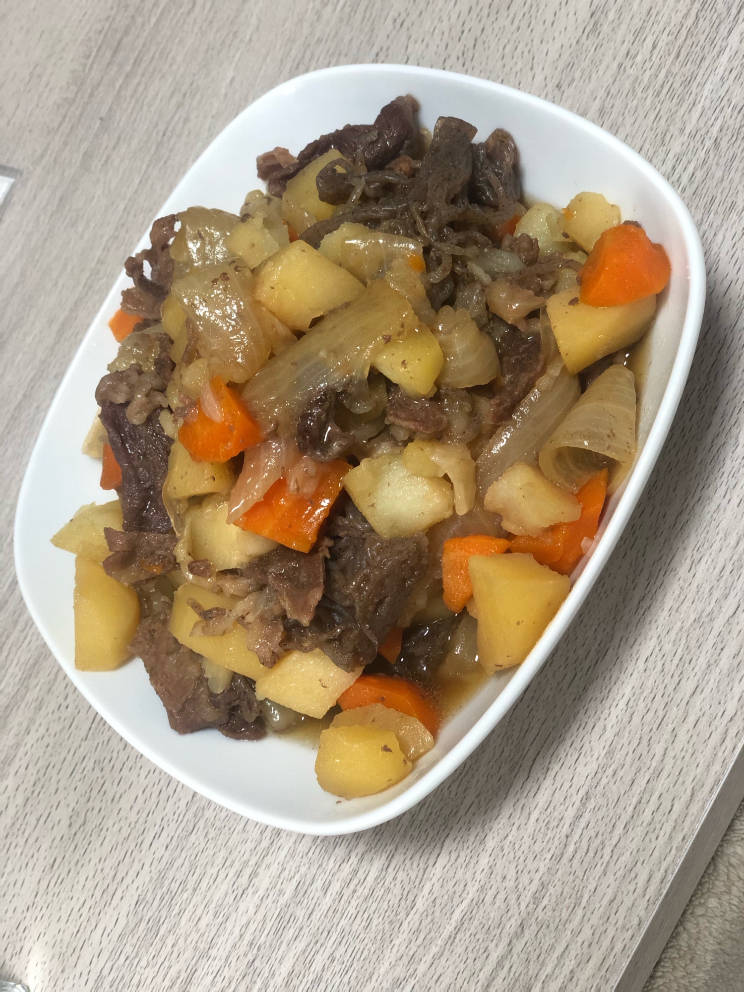 炊飯器♪肉じゃが