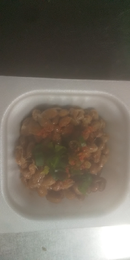 簡単！！イケる♪✨焼肉のタレ納豆✨