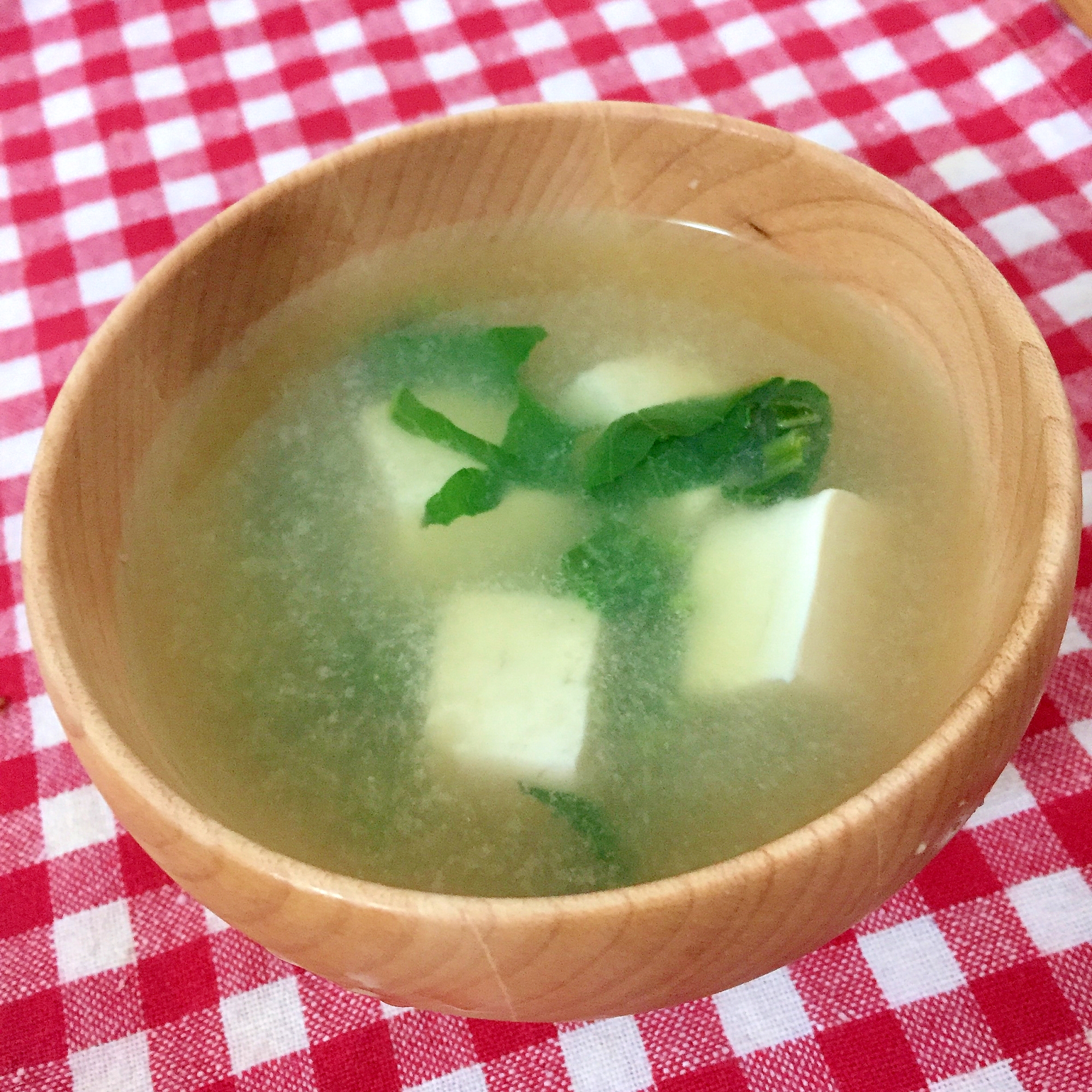 大根と豆腐のお味噌汁☆