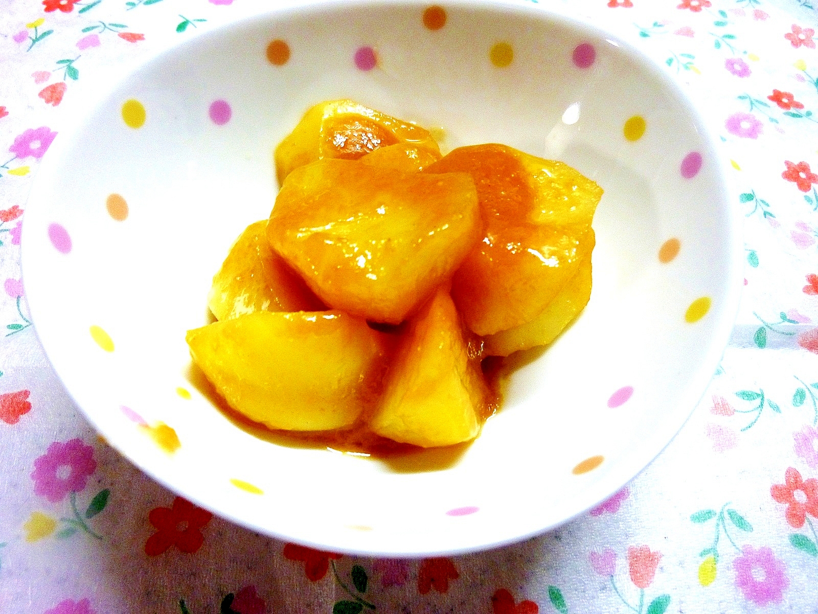 じゃがいもの味噌バタ