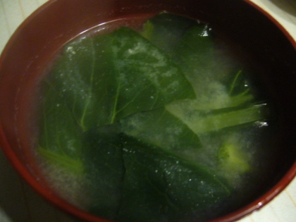 小松菜が余っていたので、レシピを参考にさせて頂きました。おいしくできました。また作ります♪