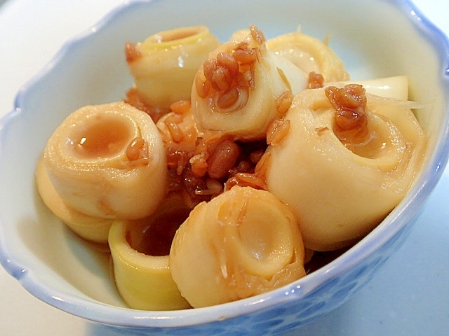 17. おつまみにも。淡竹のみそ煮