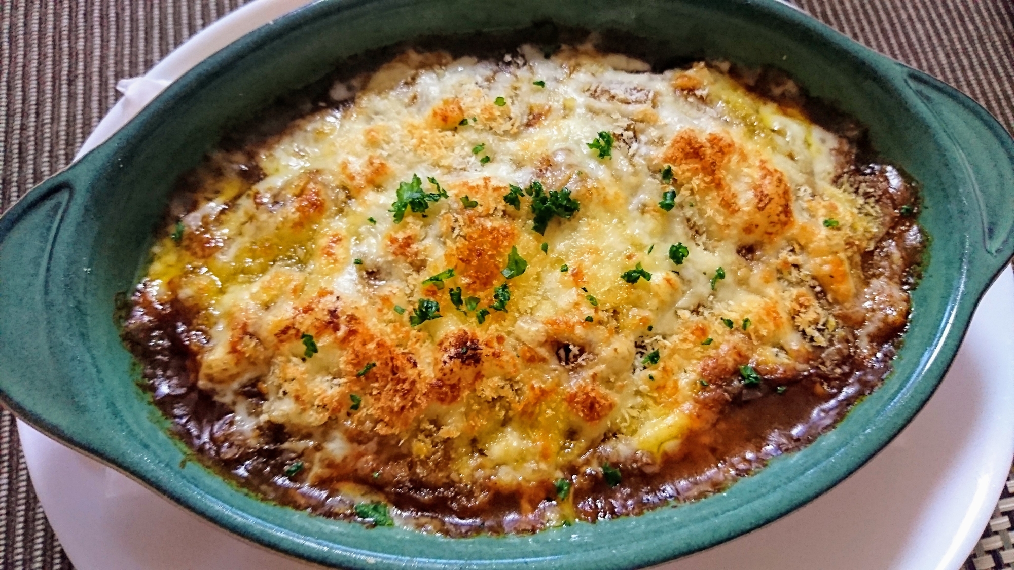 レトルトで簡単カレードリア(焼きカレー)